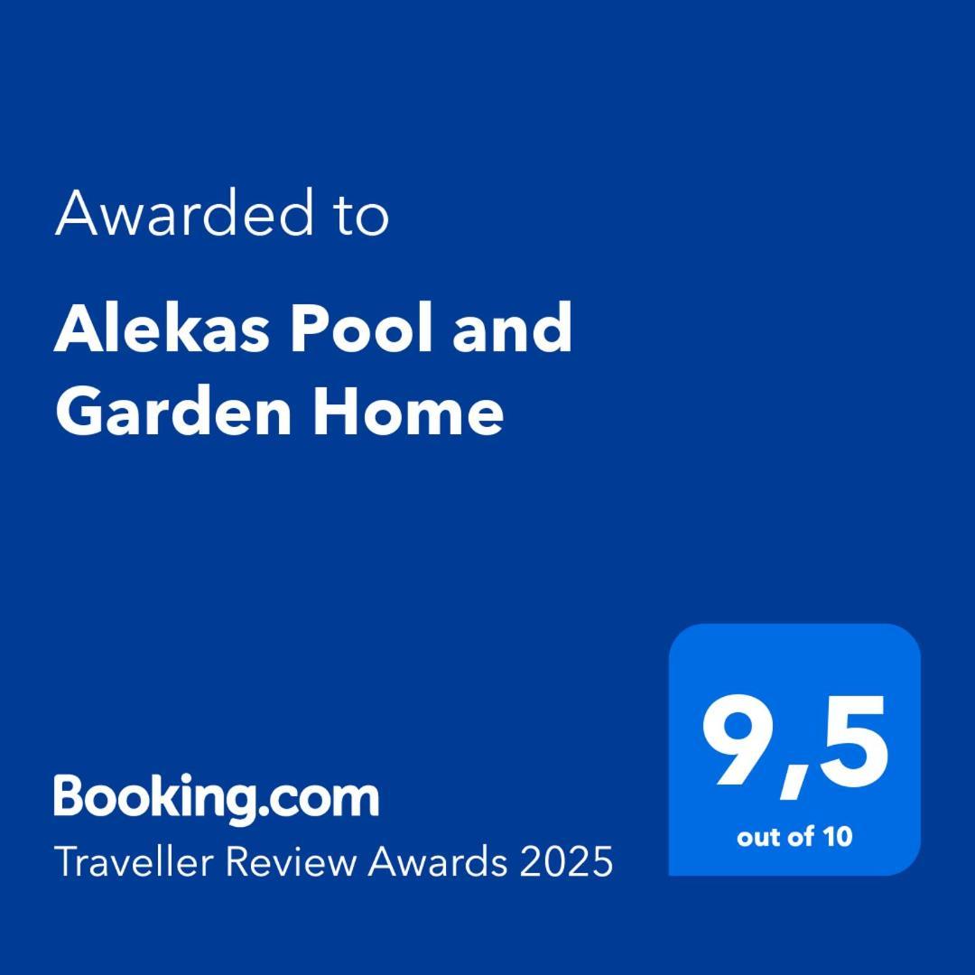 Alekas Pool And Garden Home Paphos Exterior foto